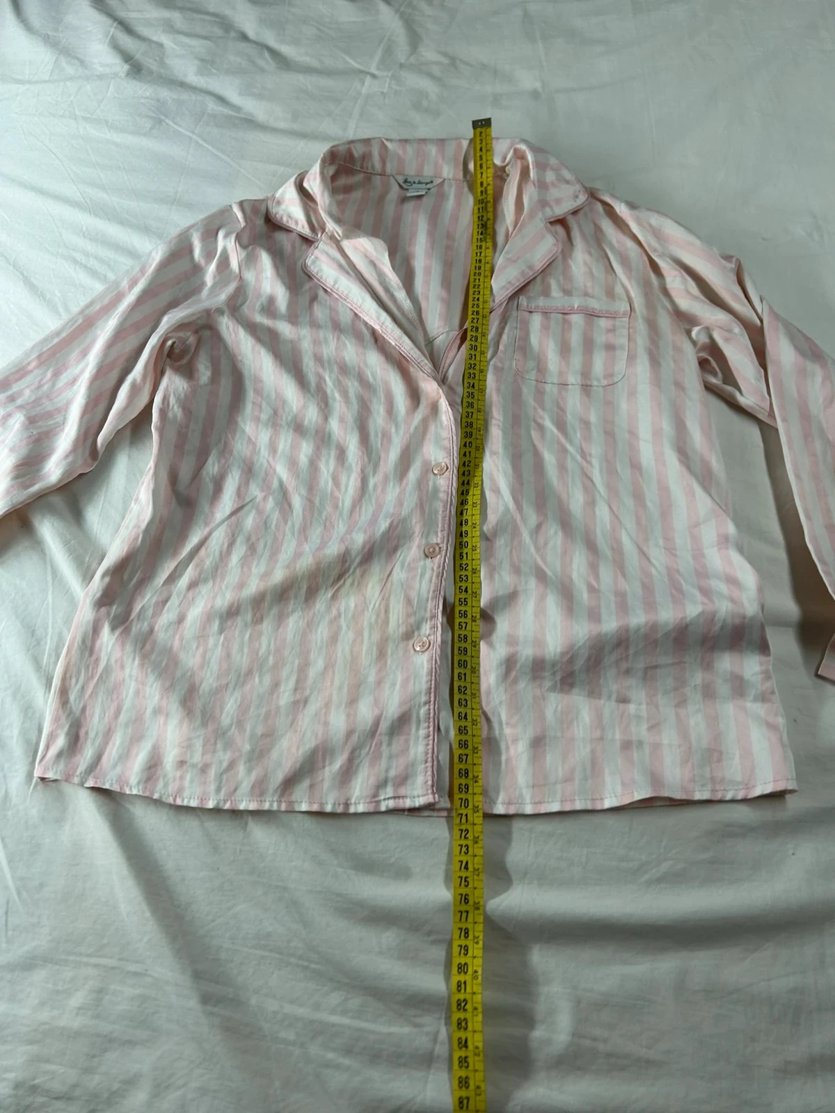 Camisa listrada branco e rosa Love to Lounge – photo 10